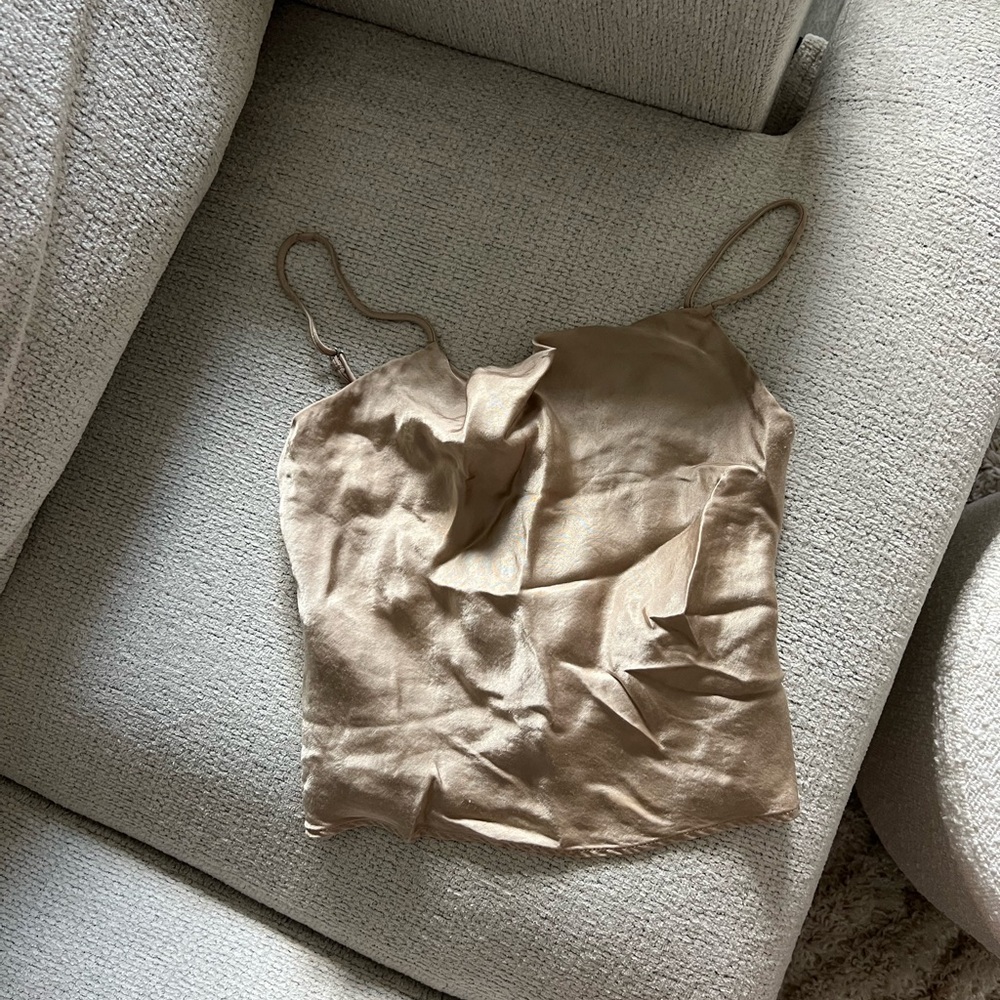 Zara Satin Camisole Tank